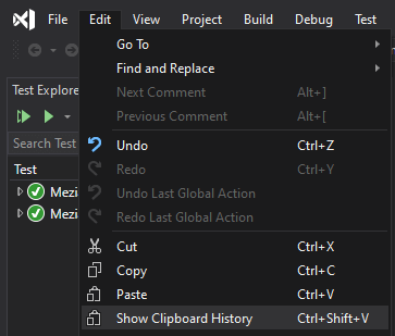 Visual Studio Tips And Tricks Clipboard History Meziantou S Blog