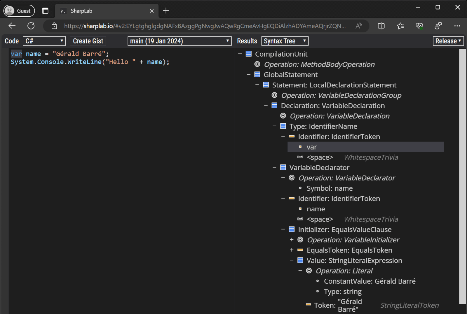 Useful resources to write Roslyn Analyzers - Meziantou's blog