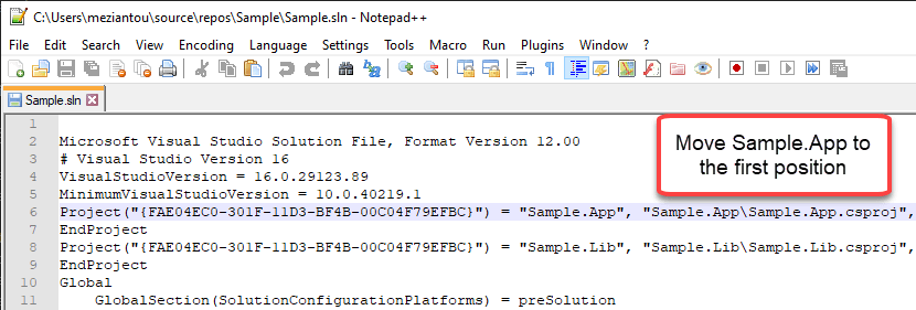 Visual Studio Tips and tricks: Default startup project - Meziantou's blog Visual Studio Tips And Tricks: Default Startup Project - Meziantou'S Blog