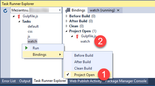 Compiling TypeScript using Gulp in Visual Studio - Meziantou's blog